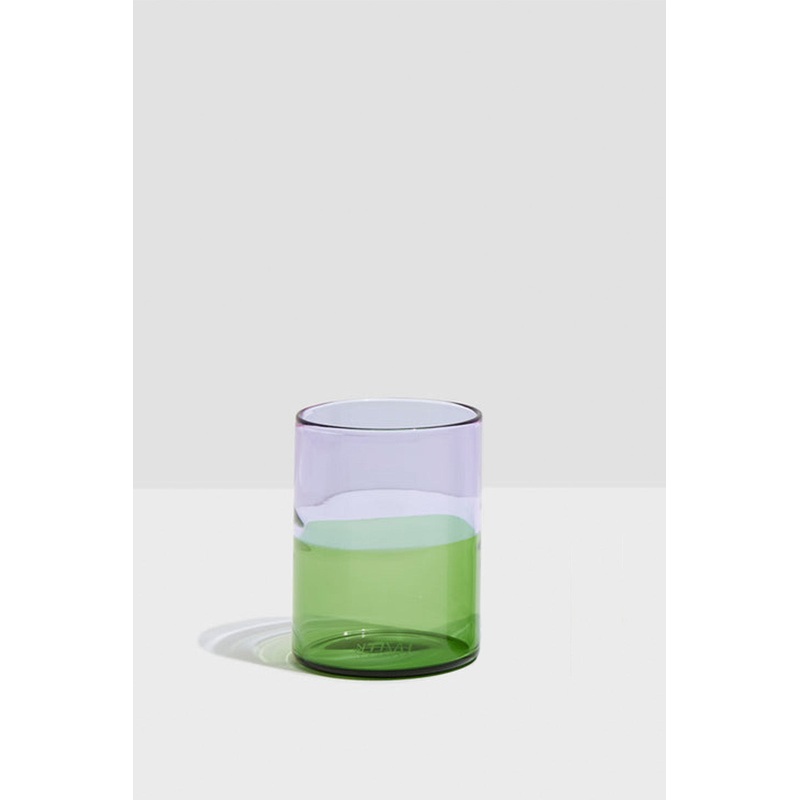 Two Tone  Lilac Green 9cm Tumbler Each