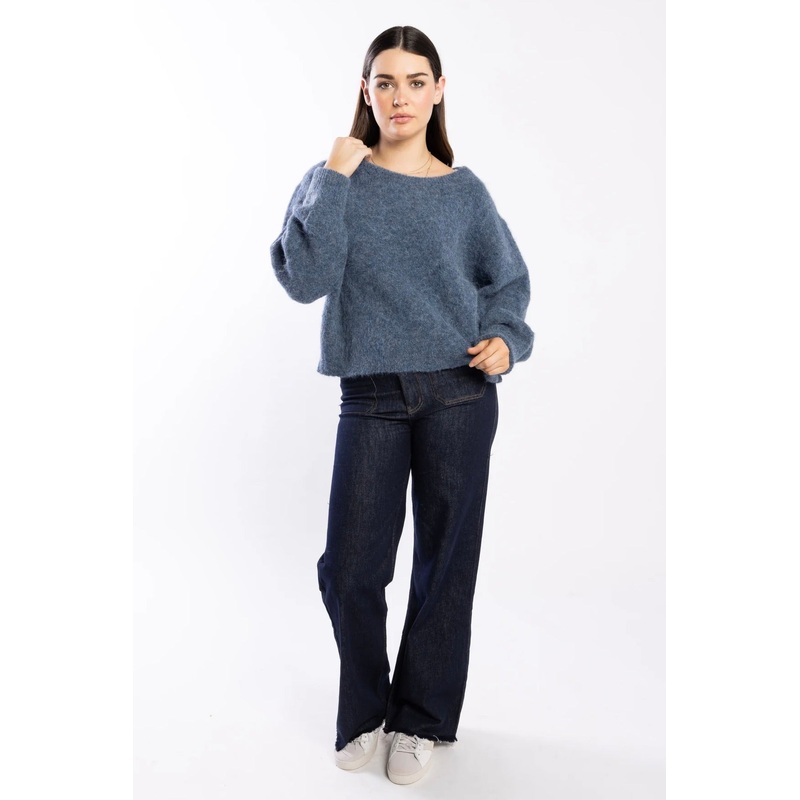 Lottie Force Marle Alpaca Blend Crew Jumper