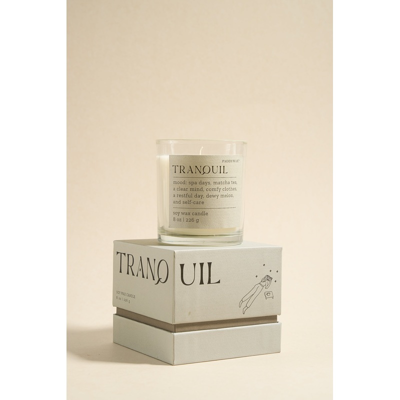 Mood Tranquil Lush Palms 226g Glass Candle