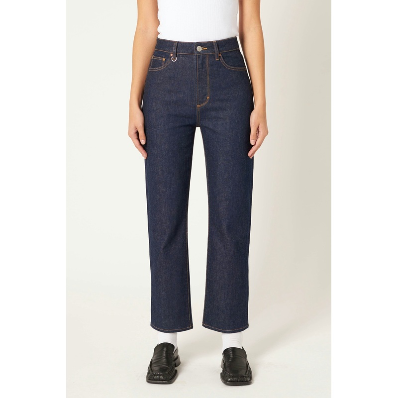 Nico Rinse Denim Straight Jean