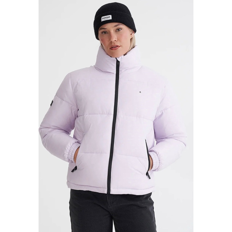 Orchid Box Puffer Jacket
