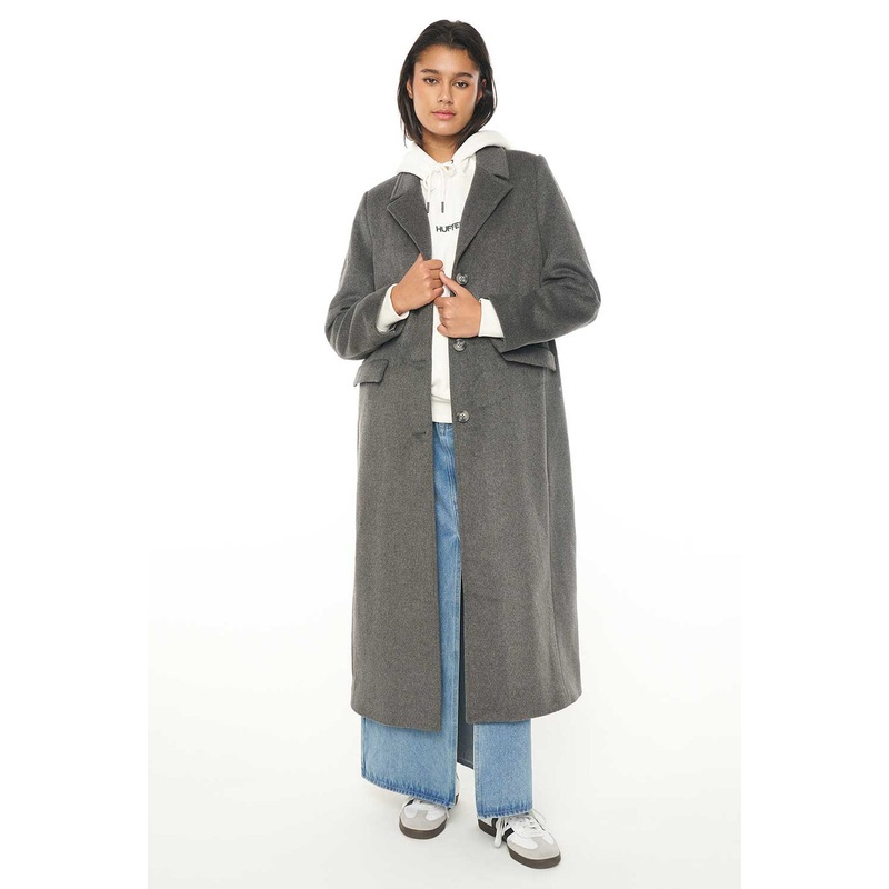 Wolf Granite Longline Coat