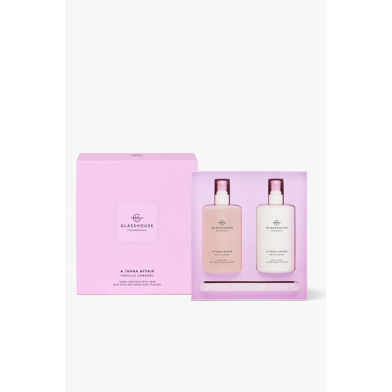 A Tahaa Affair 450ml Hand Care Duo with Tray