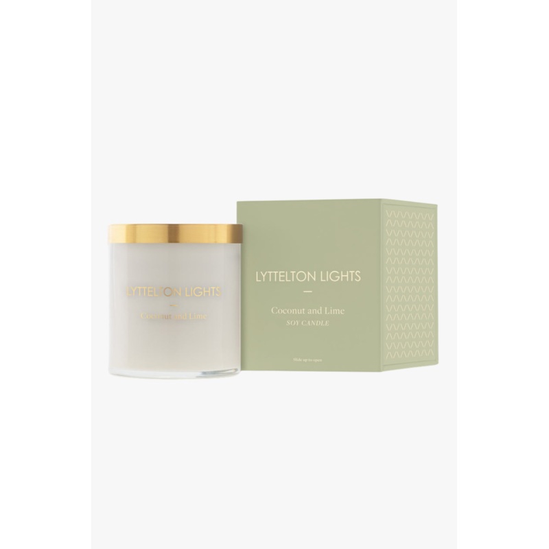 Coconut + Lime Medium 65hr Candle
