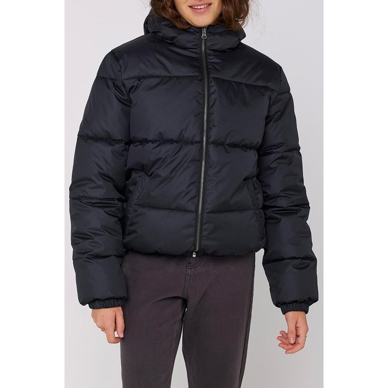 Ellis Black Eco Puffer Jacket