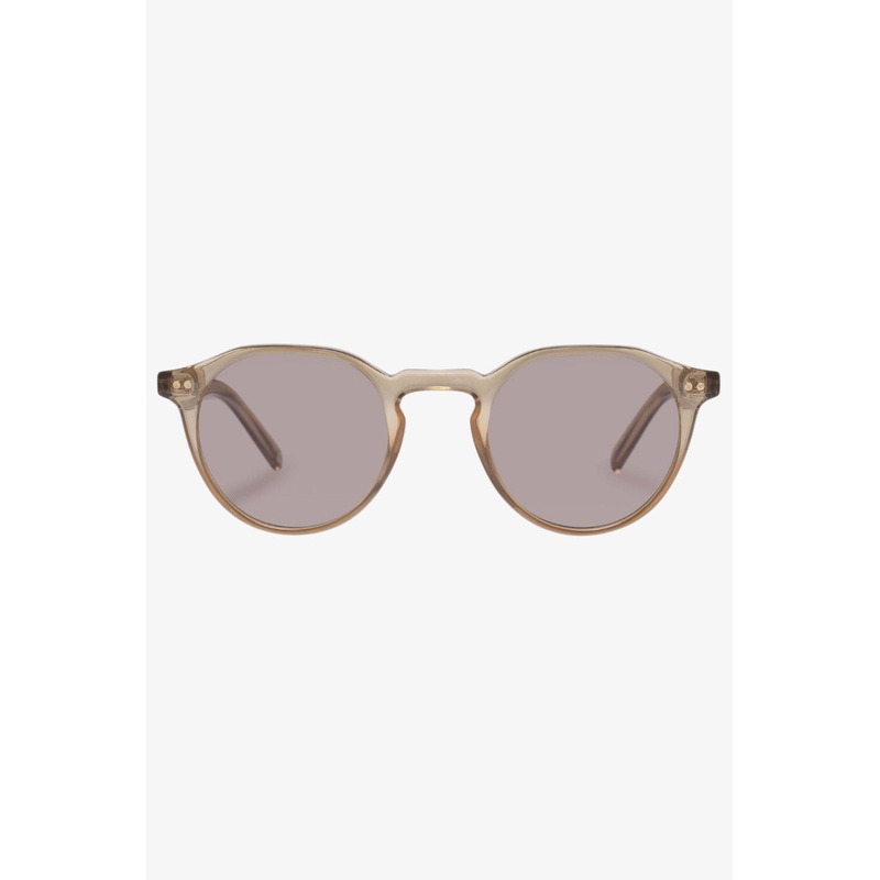 Galavant Whiskey Round Mocha Lens Sunglasses