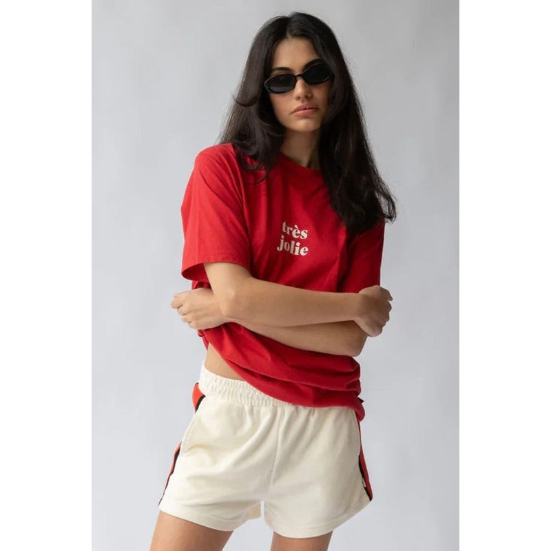 Jolie Cherry Tee