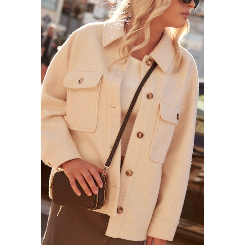 Pinot Bone Oversized Shacket