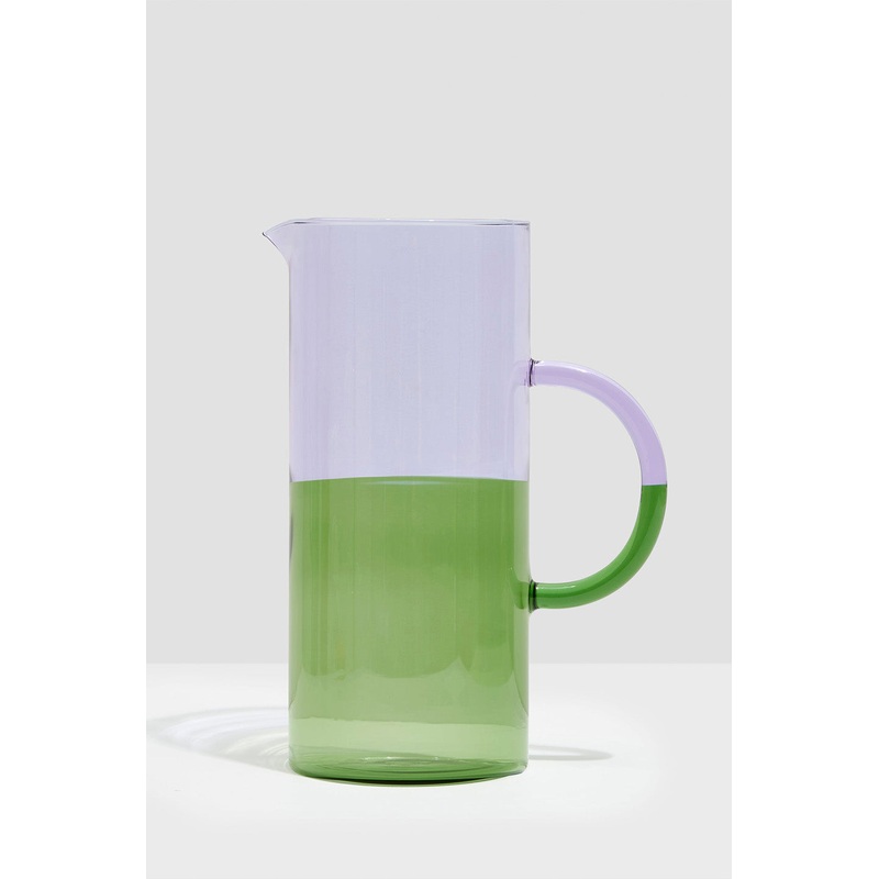 Two Tone Lilac Green 25cm Pitcher