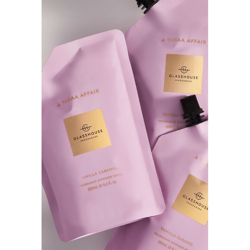 250ml A Tahaa Affair Fragrance Diffuser Refill Pouch