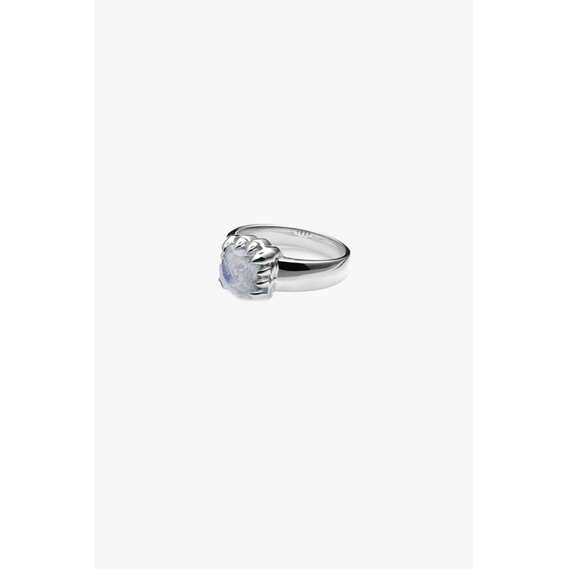Baby Claw Moonstone Ring
