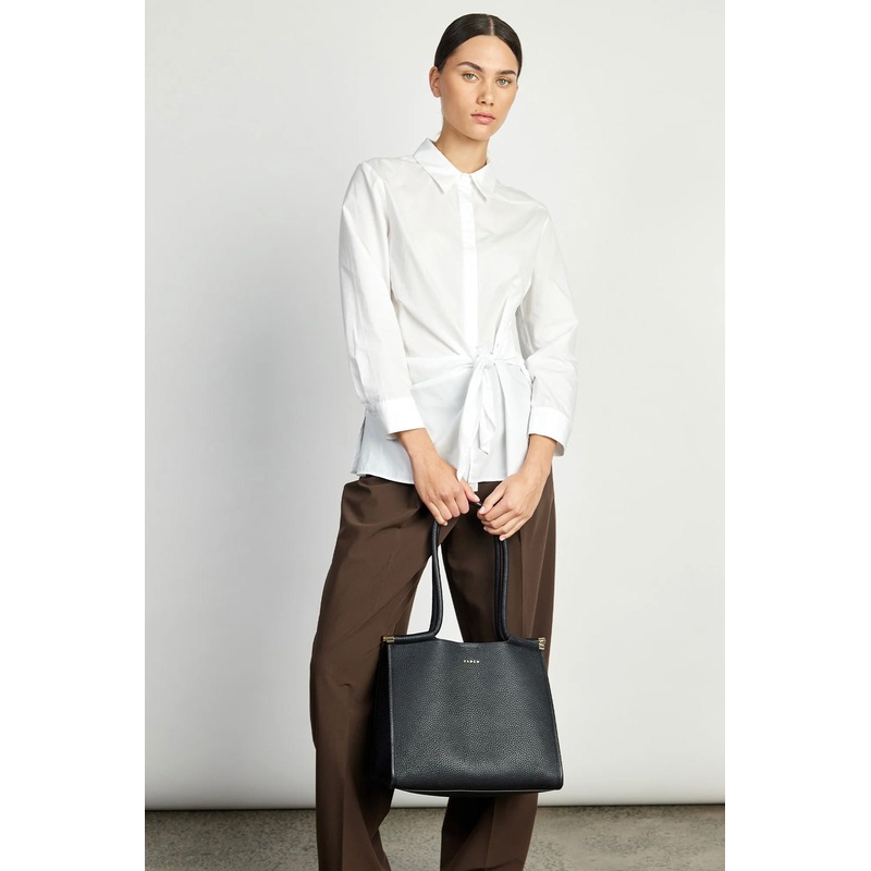 Callie Black + Bronze Tote Bag