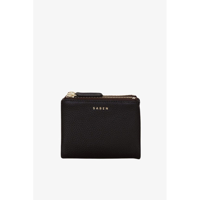 Delilah Black Leather Wallet