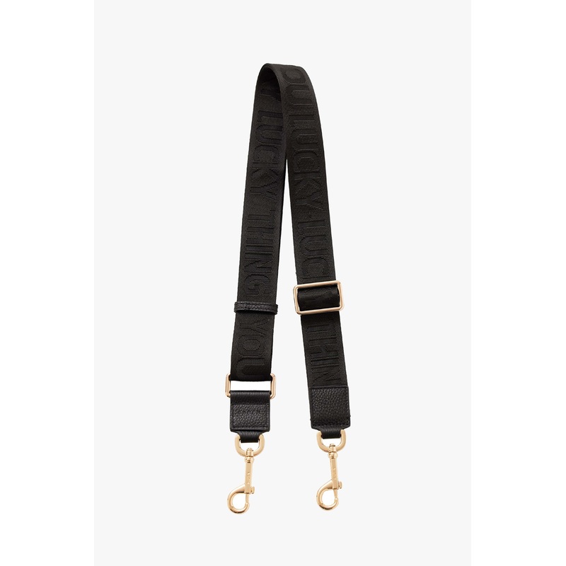Feature Black Lucky Lucky Thing 4cm Wide Strap