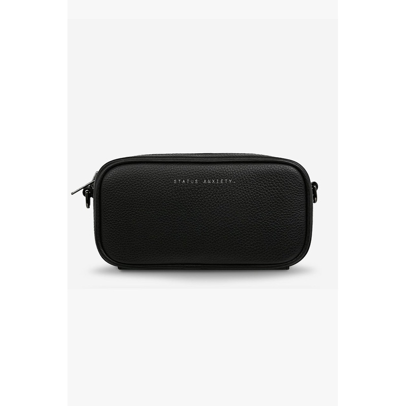 New Normal Black Matt Mini Cross Body with Chain