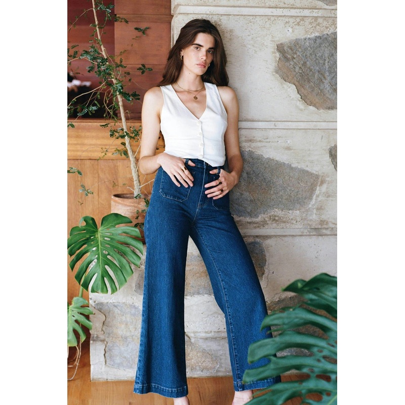Sailor Ruby  Blue Long Eco Jean