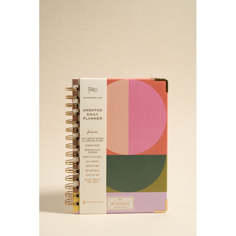 Undated Geo Checks Planner Journal