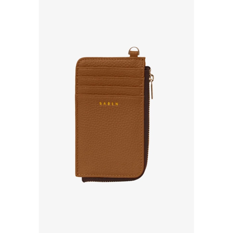 Winona Card Holder Tan Leather