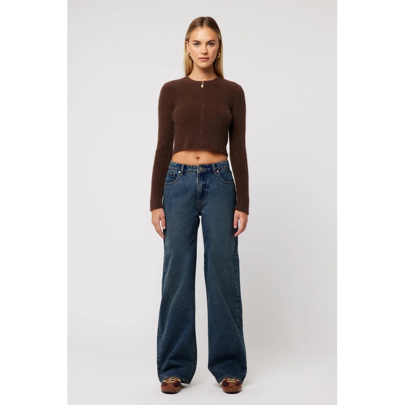 95 Baggy Lola Dark Blue Mid Jean
