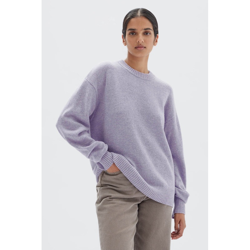 Iris Jacaranda Lilac Knit