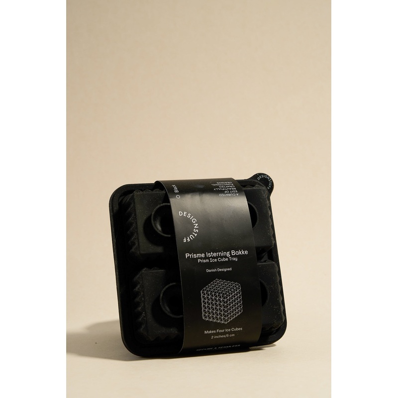 Prism Black Ice Cube Tray