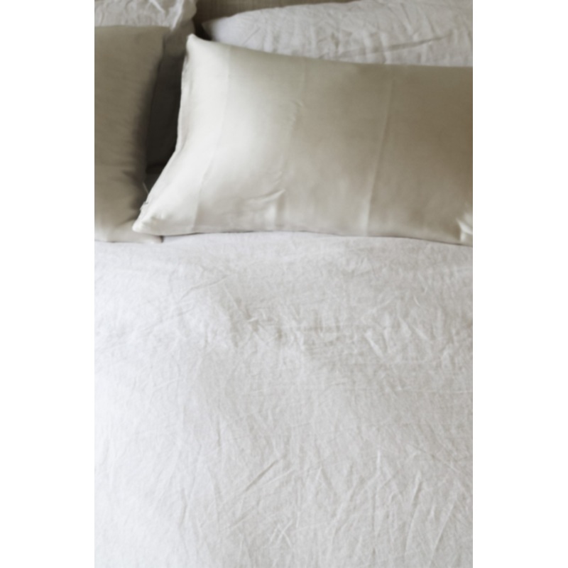 100% Silk Beauty Pillowcase Milk 48x73cm