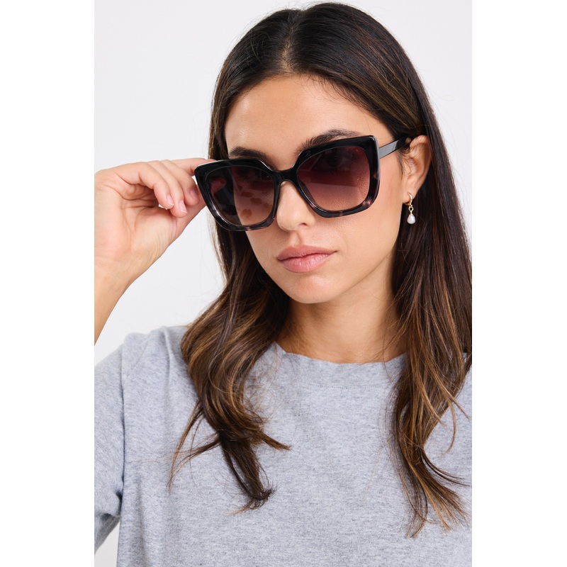 Chicago Black Tort Sunglasses