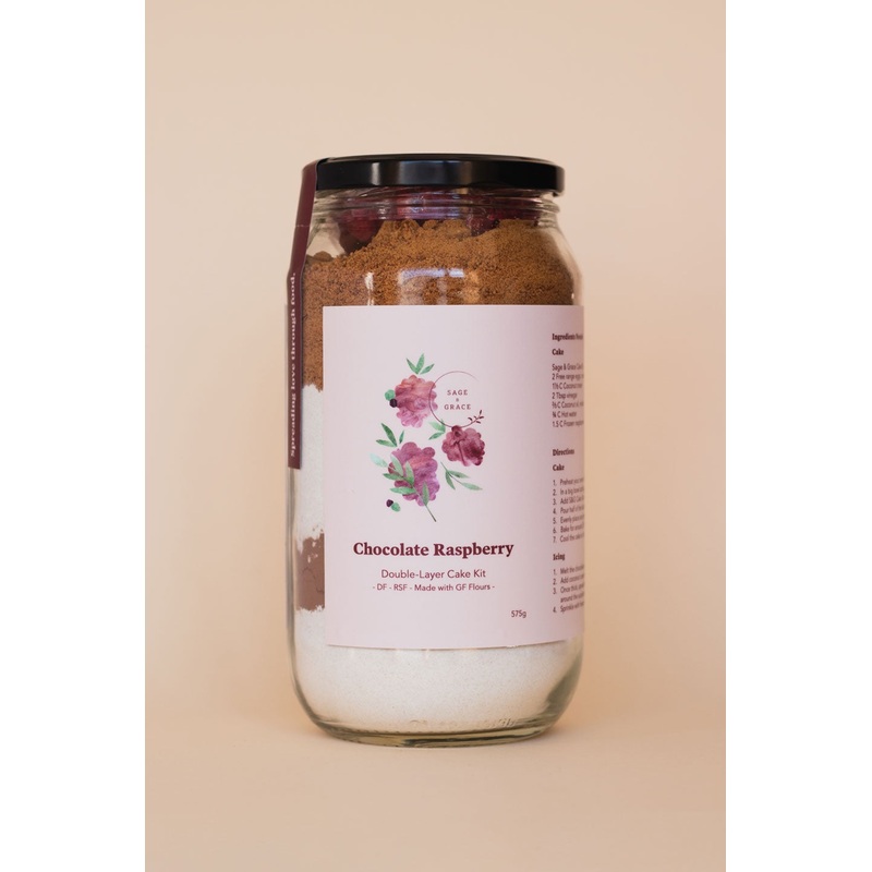 Chocolate Raspberry Cake Making Kit