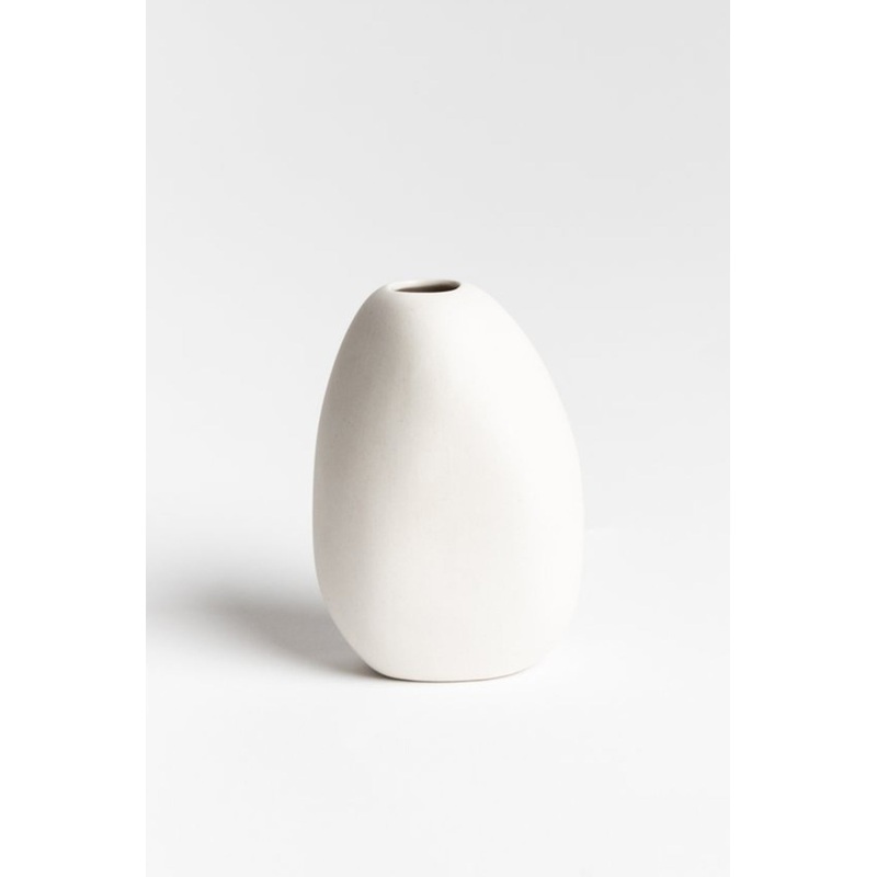 Harmie Pipi Small White Vase 10x9cm