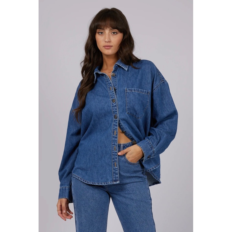 Maci Dark Blue Denim Jacket