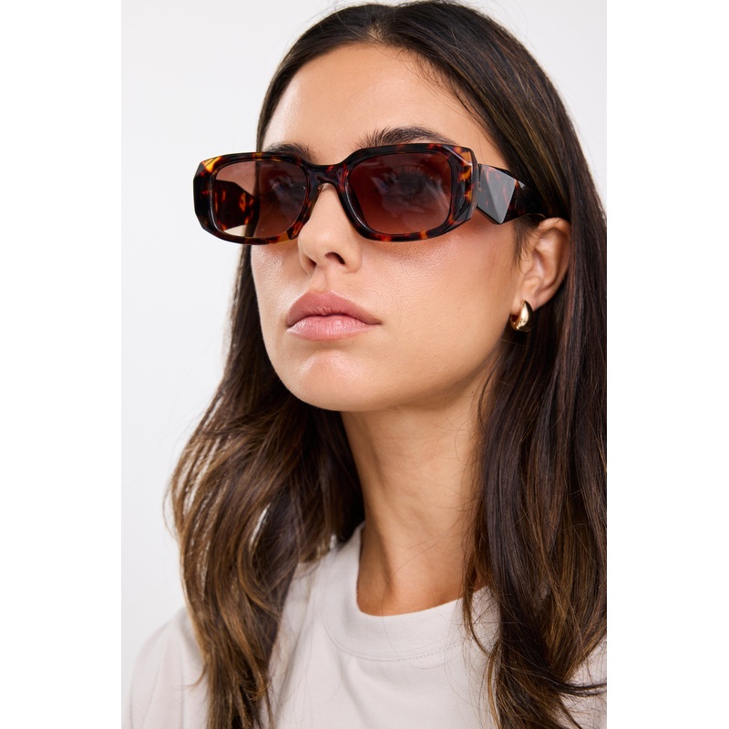 Nevada Red  Brown Tort Sunglasses