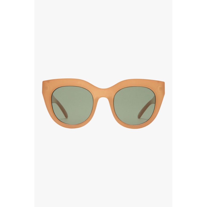Air Heart Cat Eye Caramel Khaki Lens Sunglasses