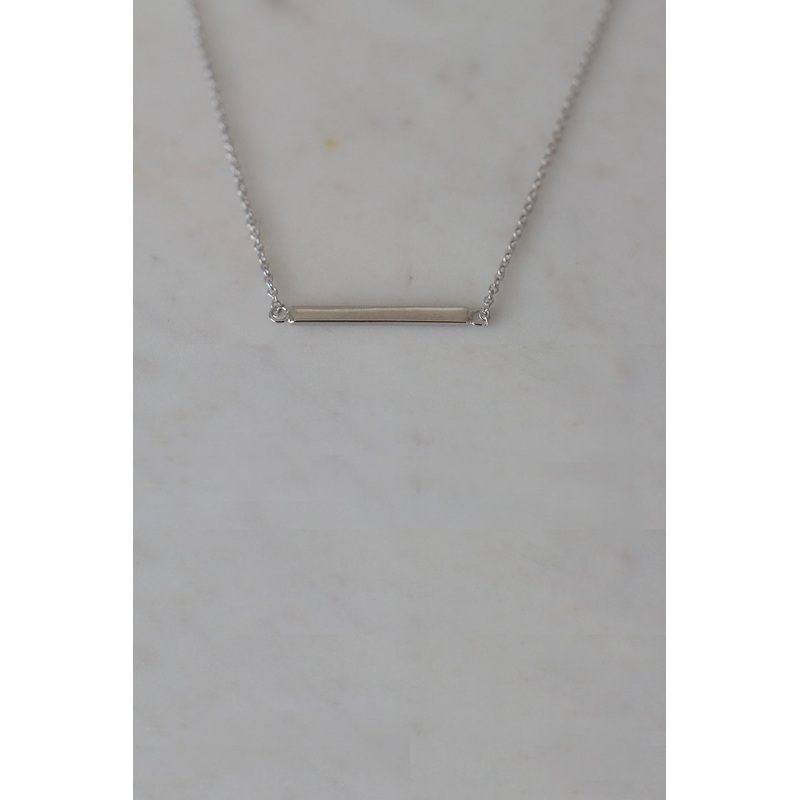 Bar Gold Chain Necklace