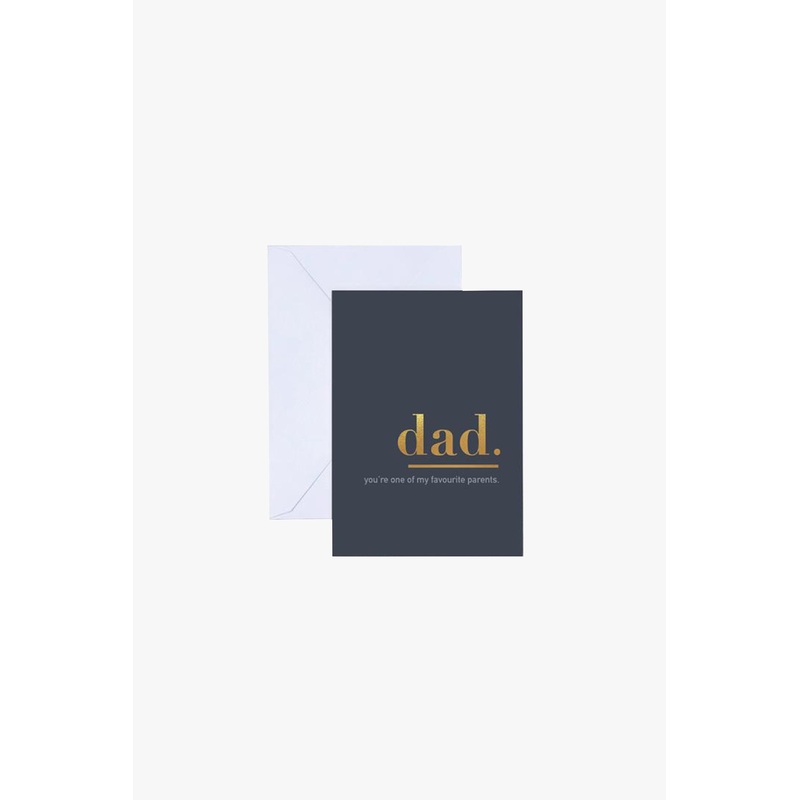 Dad Favourite Parent Greeting Card