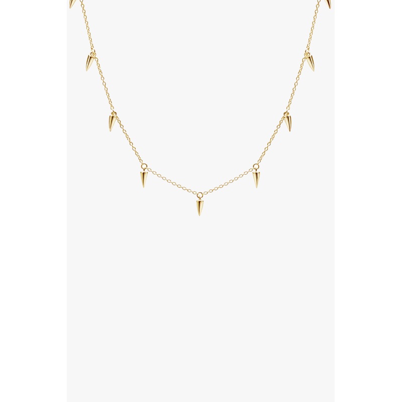 Dagger 18k Gold Plated Choker EOL Necklace