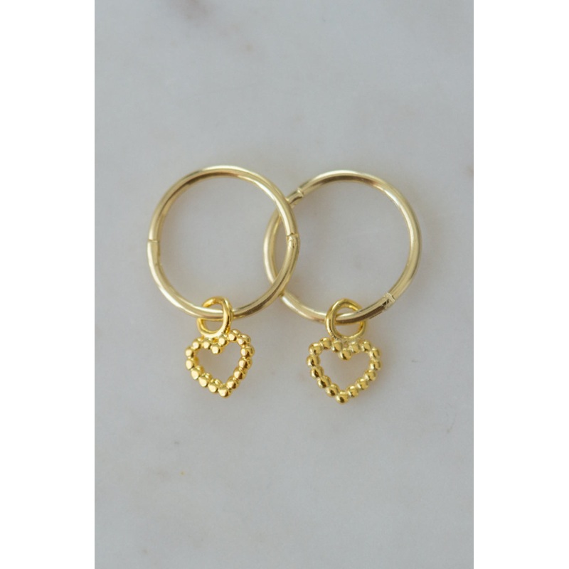 Dotty Love Gold Sleeper EOL Earrings
