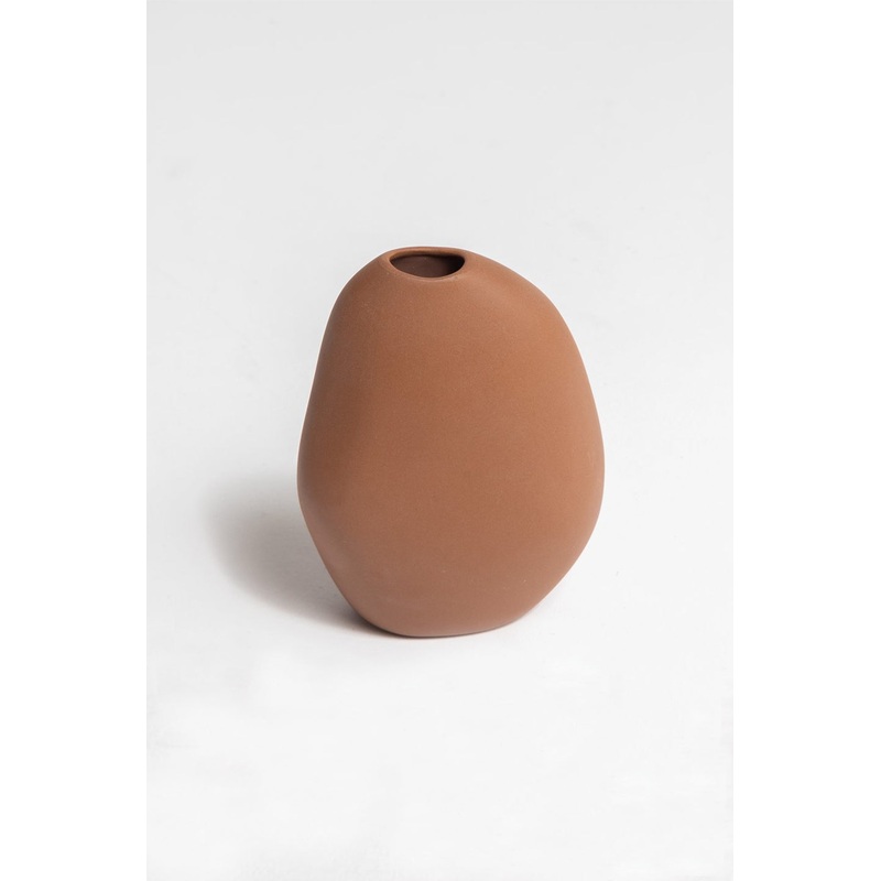 Harmie Small Scarlett Brick Vase 12x8cm