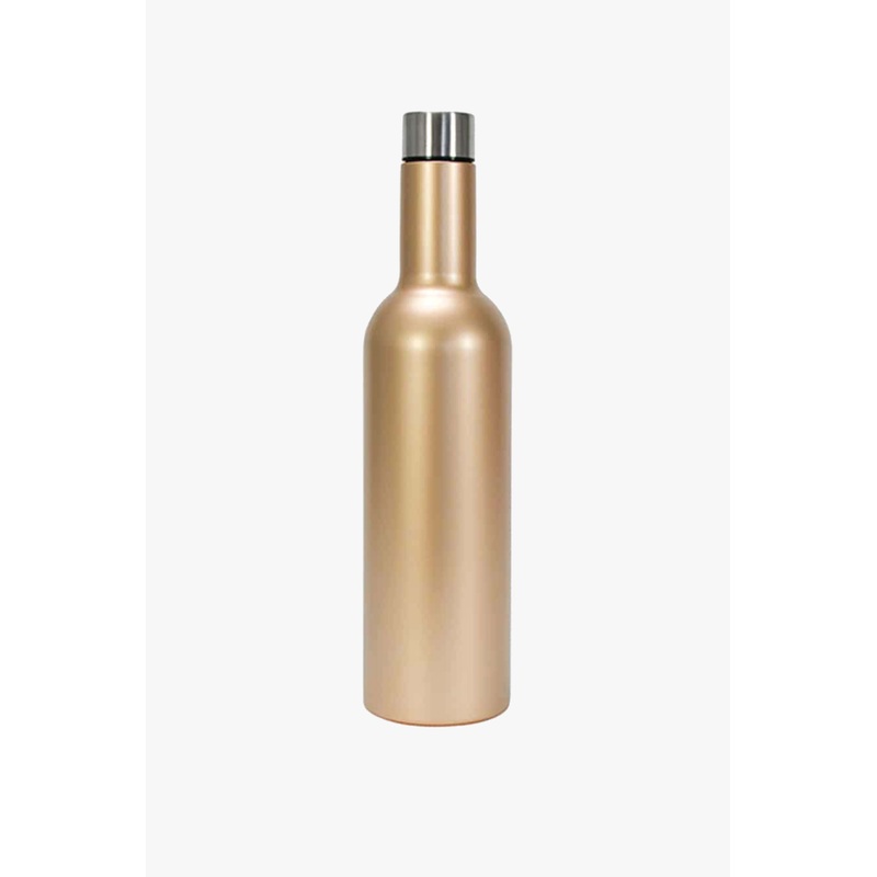 Metallic Gold 750ml EOL Wine Bottle