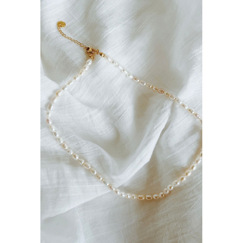 Mizuki Pearl Gold EOL Necklace