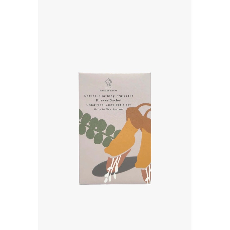 Native Beige Cedarwood, Clove Bud + Bay EOL Drawer Sachet