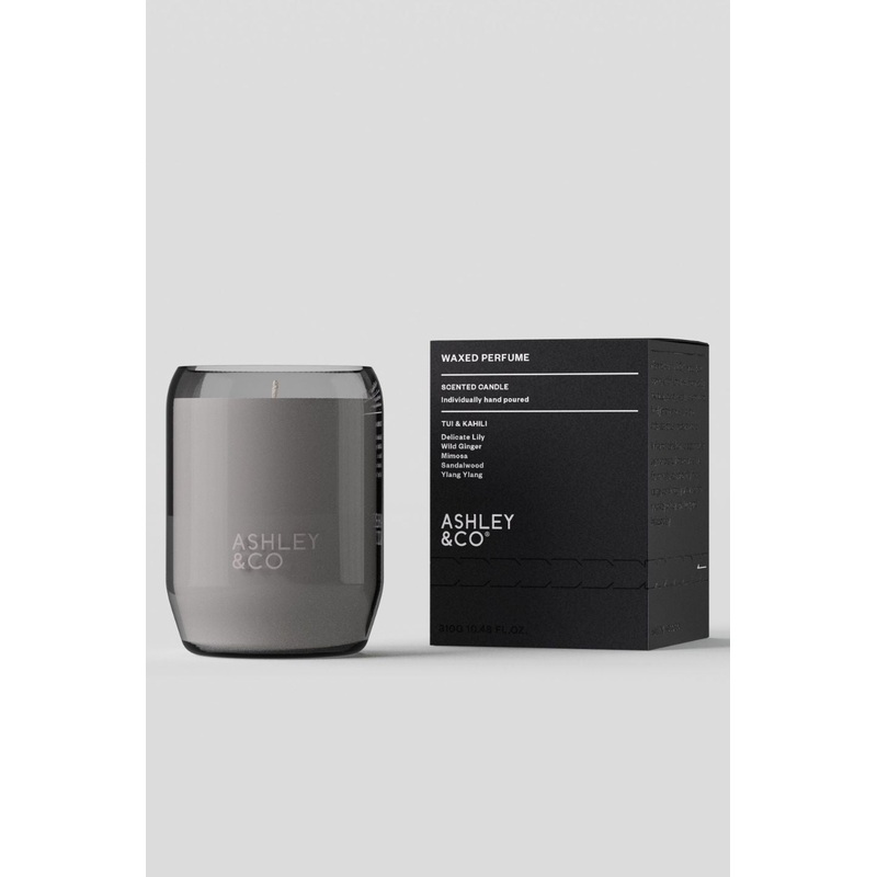Natural Waxed Tui + Kahili Perfume Candle