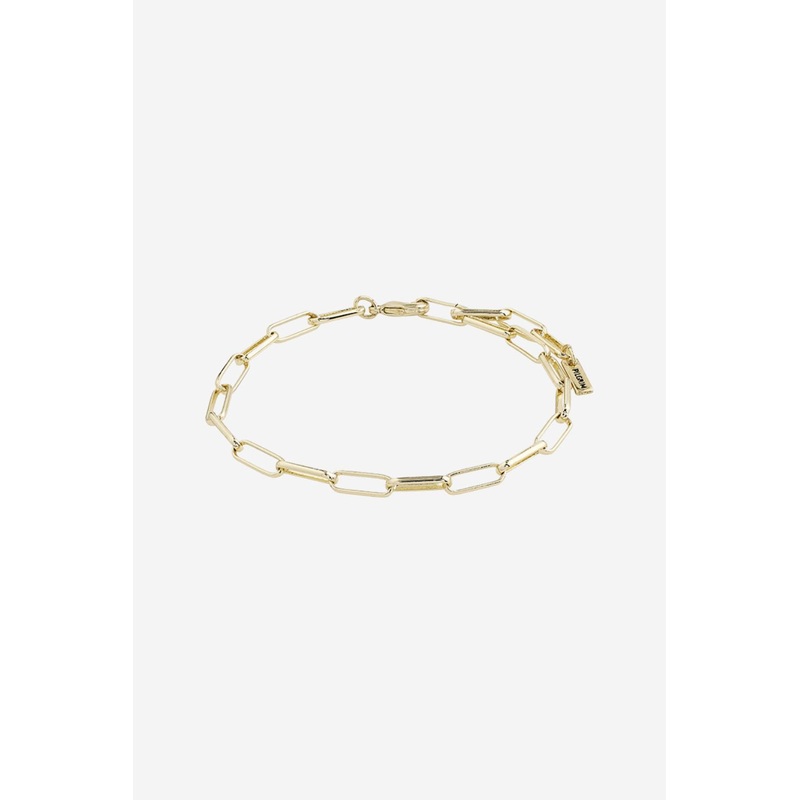 Ronja Rectangular Chain Link Gold Bracelet