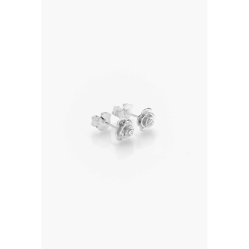 Rose Bud Stud Earrings EOL