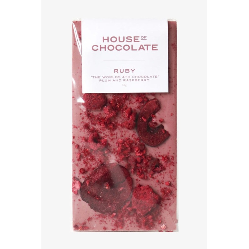 Worlds 4th Chocolate RUBY Freeze Dried Plum + Raspberry Bar