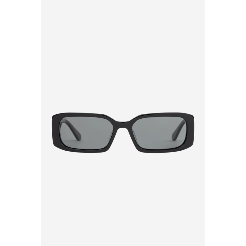 Electro Vision Rectangle Black Iron Grey Polar Sunglasses
