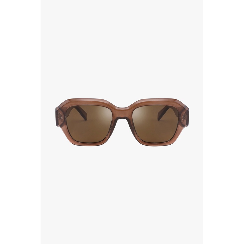 Fellini Chocolate Eco Square Sunglasses