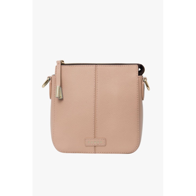 Harrie Taupe Crossbody Bag