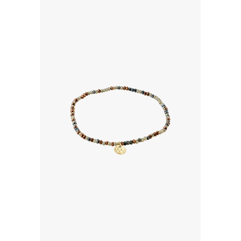 Indie Grey Mix Gold Plated EOL Bracelet