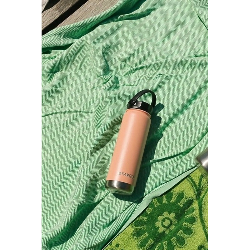Insulated Coral Pink 750ml with Straw Lid Bottle
