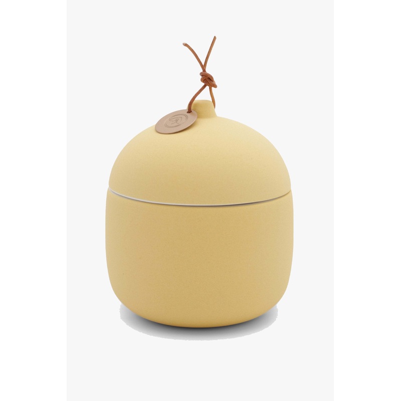 Keepsake Lemon+ Hibiscus 340g Large with Lid Ceramic Candle